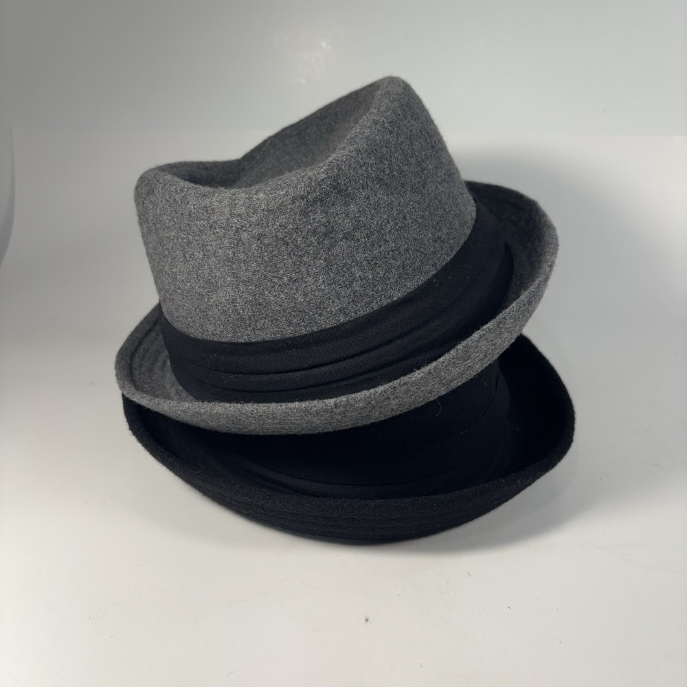 the hatter company fedora Hats Gray Black Size XL